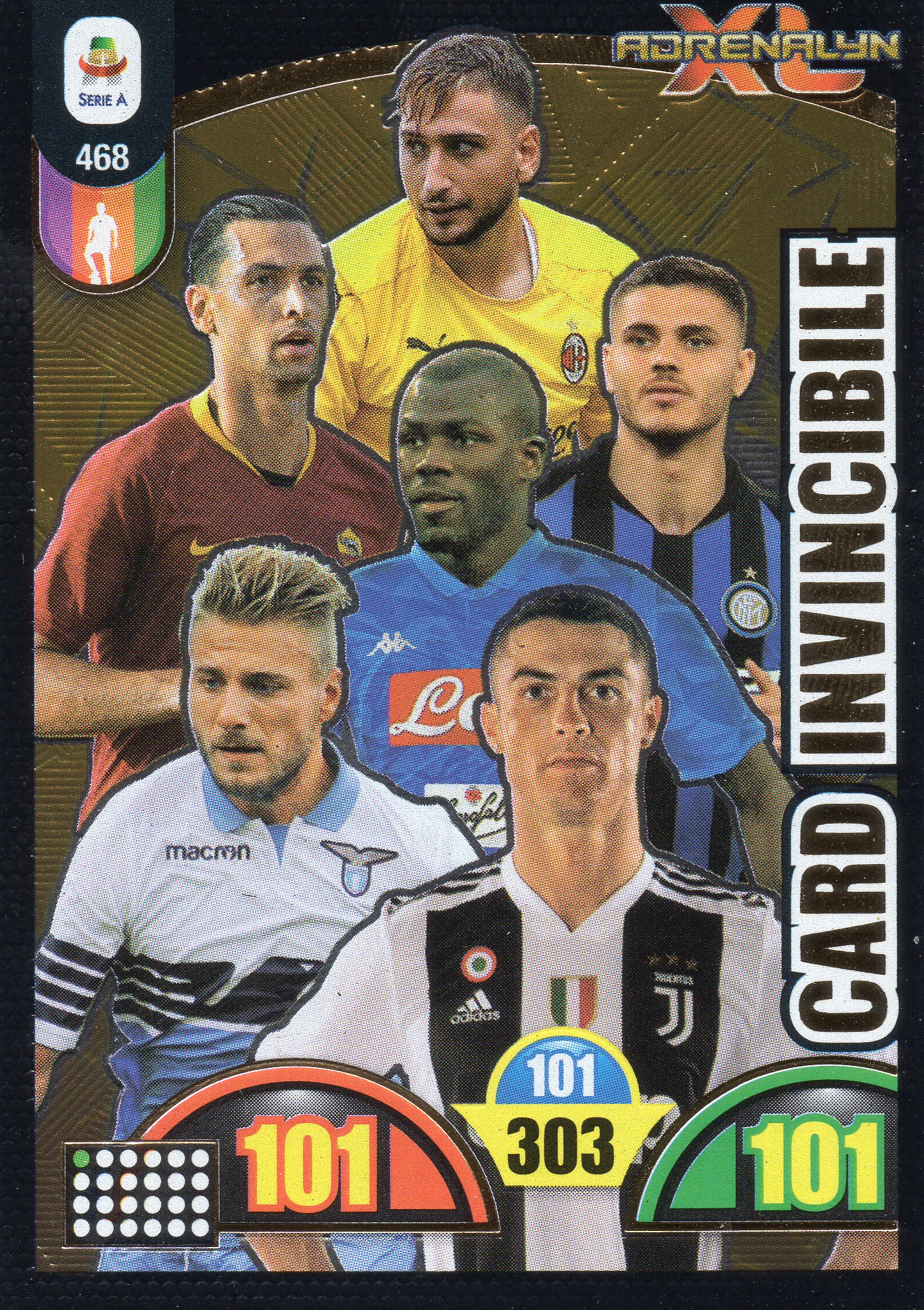 Calciatori Adrenalyn XL 2018 2019 CARD INVINCIBILE n. 468 Panini -  manuelkant