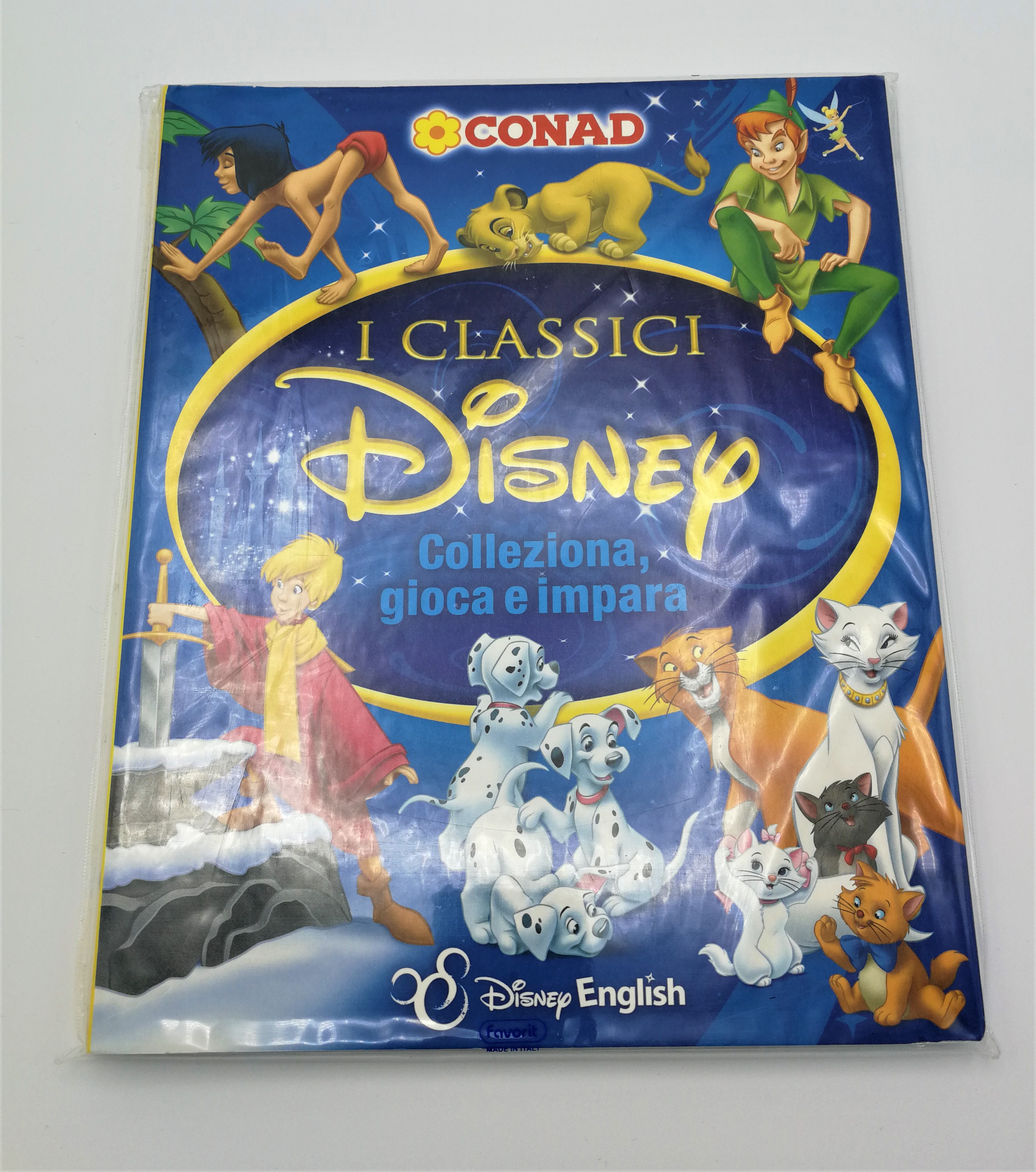 I Classici Disney album figurine card completo Supermercati Conad -  manuelkant