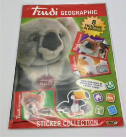 Trudi Geograpich album figurine completo E Max