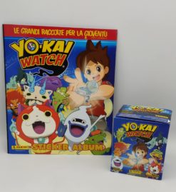 YO-KAI WATCH I album vuoto + box 50 bustine sigillate figurine Panini