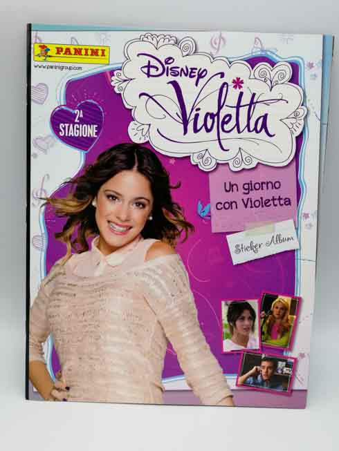 Violetta Second Season Disney blank album panini 2013