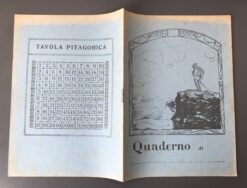 QUADERNO Scolastico - Alpino scalatore - anni '920 / '930