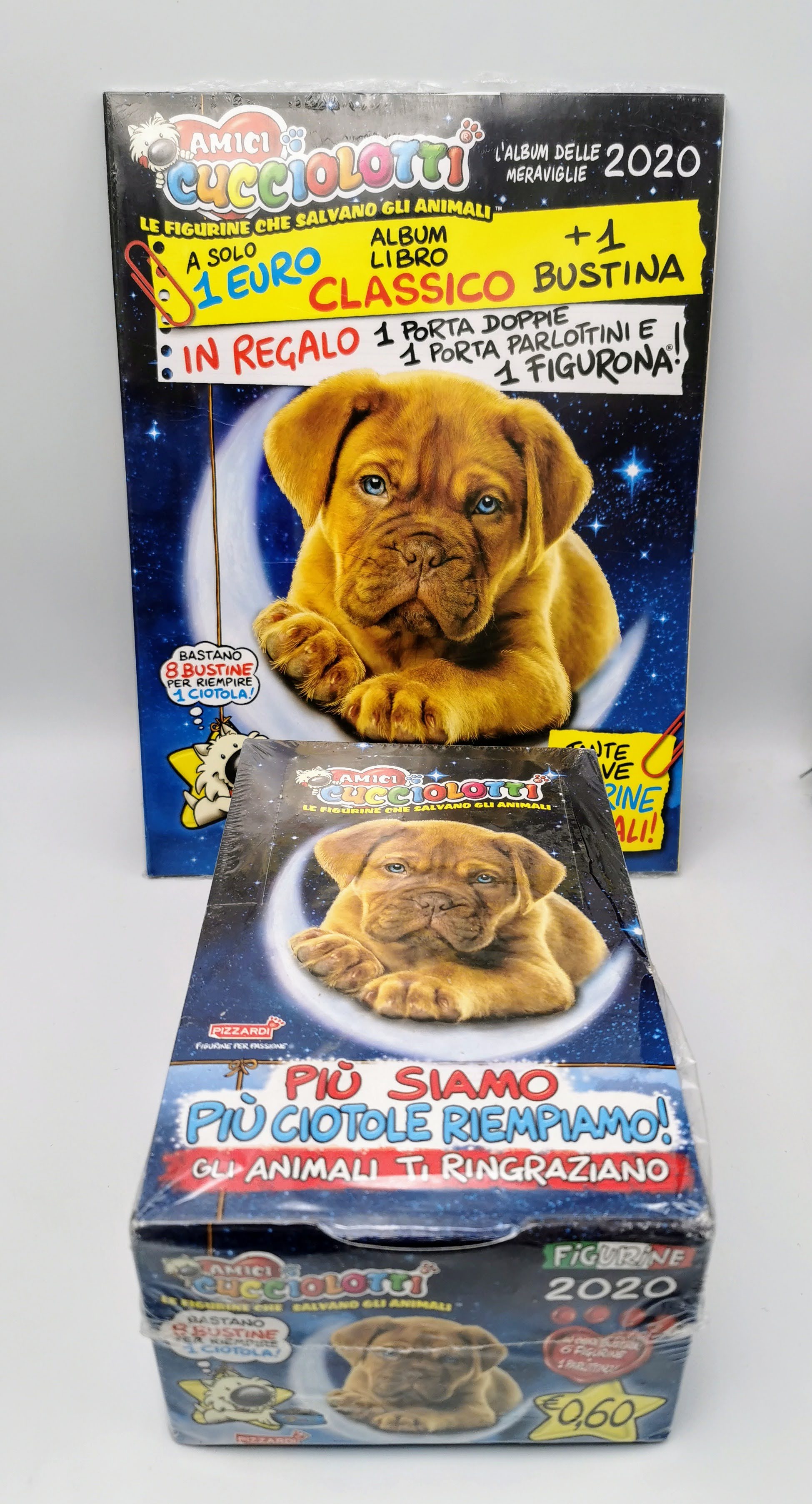 Amici Cucciolotti 2019 Sealed Pack Stickers Pizzardi 