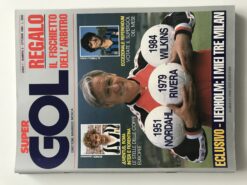 Super Gol rivista sportiva anno 1984 n. 9