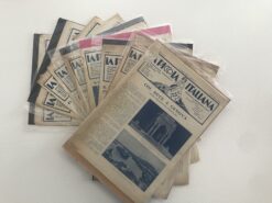 La piccola italiana Settimanale illustrato anno XI 9 numeri dal n. 31 al n. 39 anno  1938