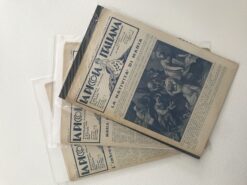 La piccola italiana Settimanale illustrato anno XI 3 numeri dal n. 41 al n. 43 anno  1938