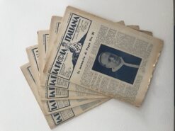 La piccola italiana Settimanale illustrato anno XII 5 numeri dal n. 17 al n. 21 anno  1939