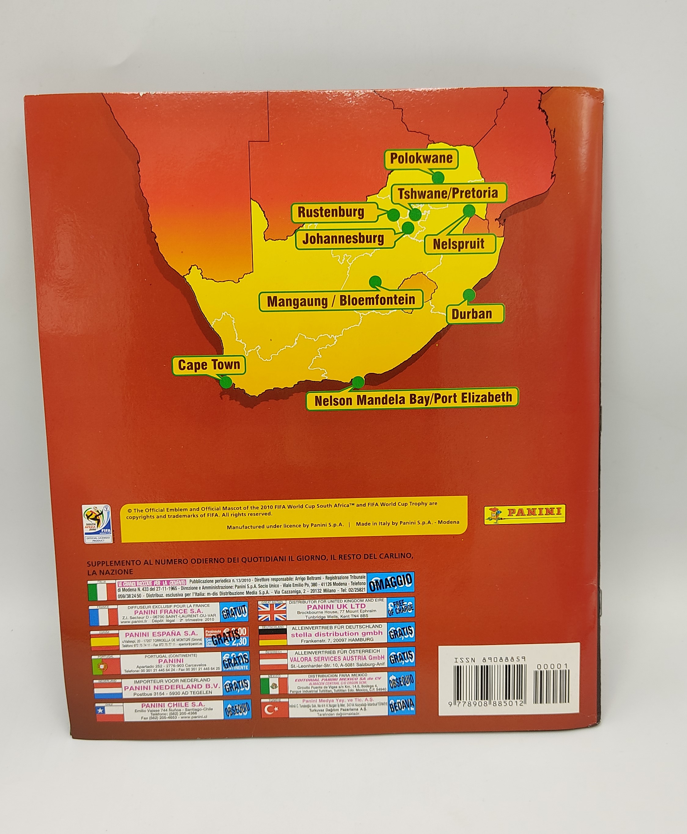 Boîte Complète De Figurines Panini Coupe Du Monde 2010 Afrique Du Sud – édition Scellée En Excellent état