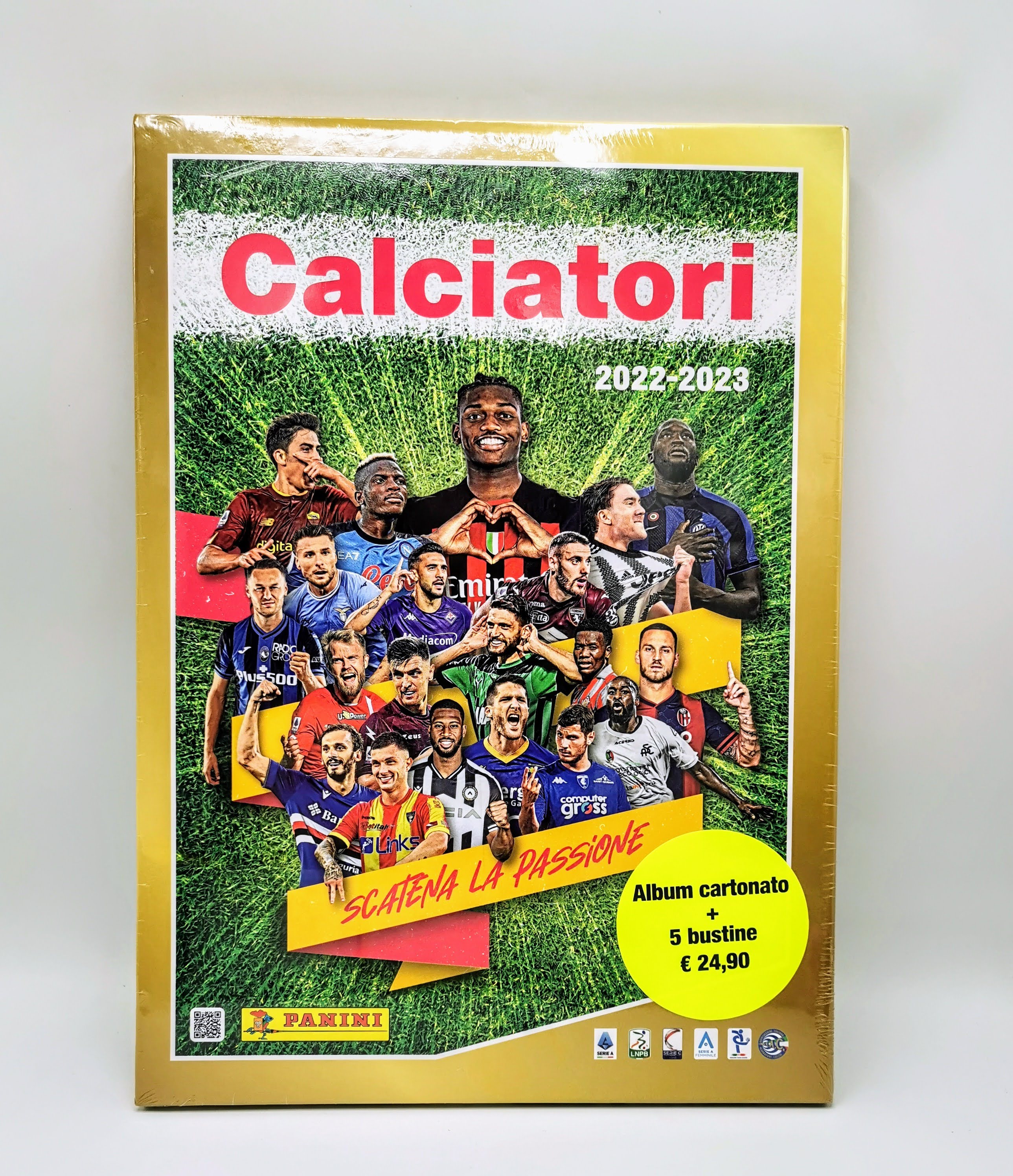 Calciatori Panini 2022 2023 album Cartonato Hardcover + 5 bustine figurine  sigillato - manuelkant