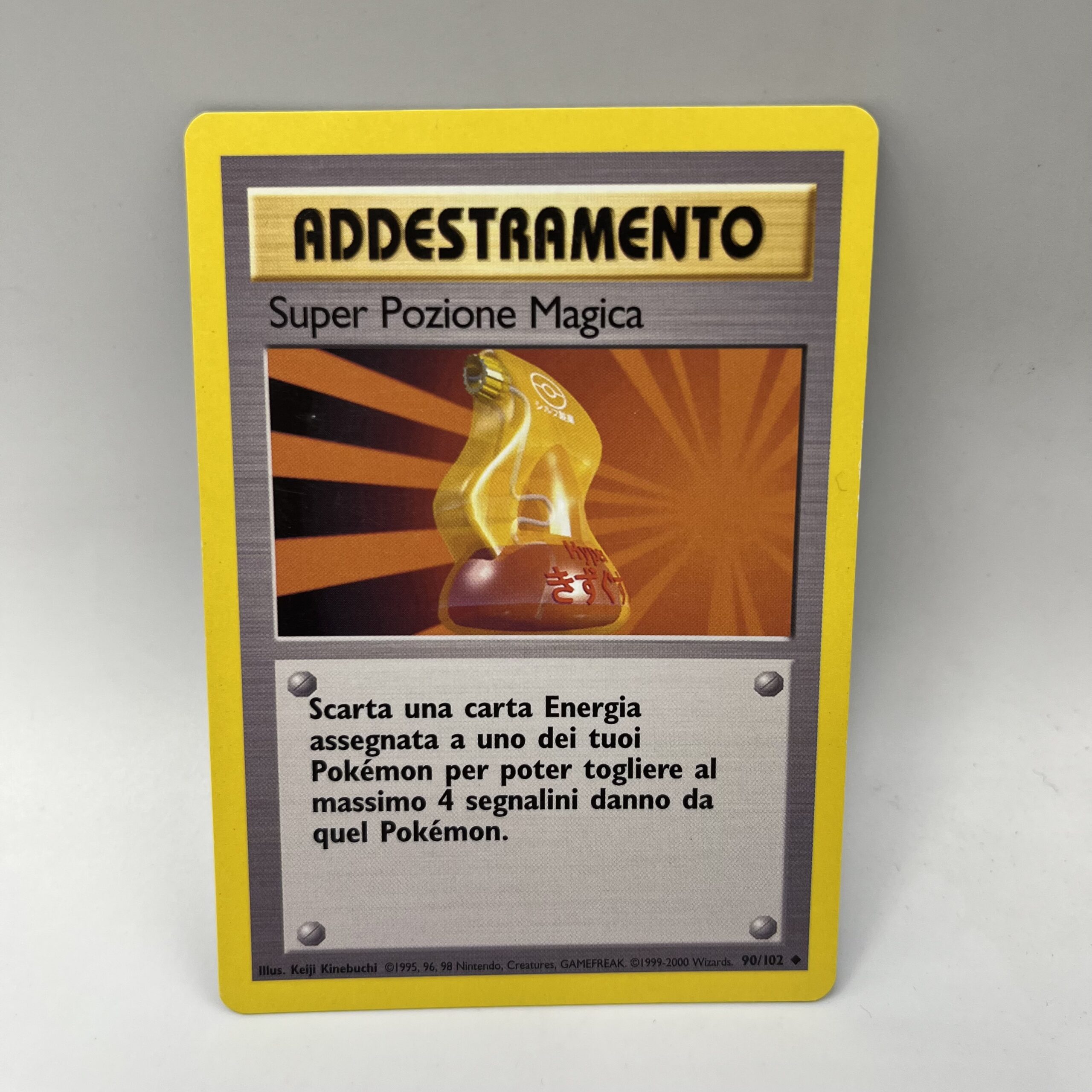 Pokemon Training Card MAGIC SUPERPORTION (IT) | 90-102 PV Basic Set