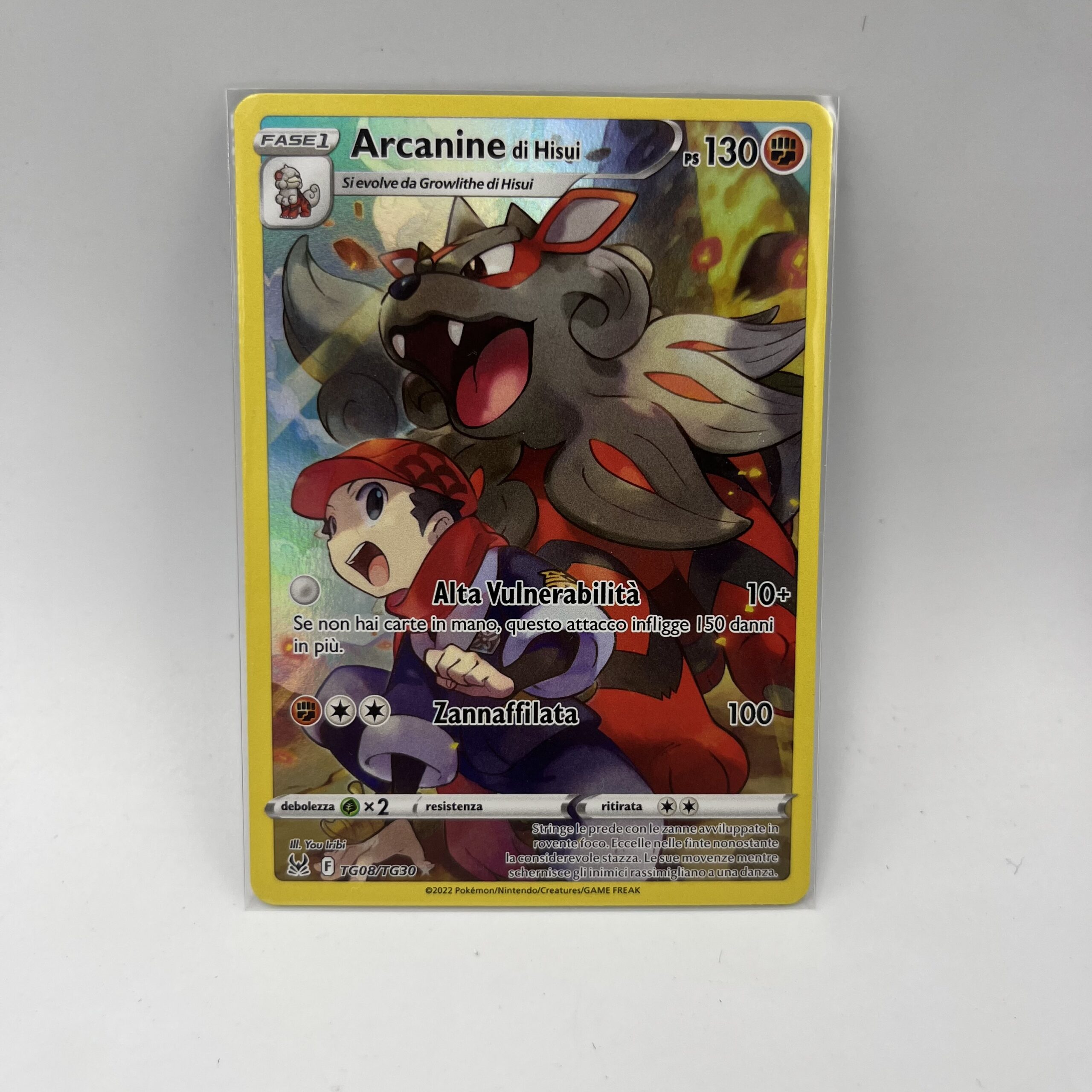 Pokemon Card ARCANINE TRAINER GALLERY (IT) | TG08-TG30 Lost Origin