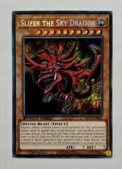 Yu Gi Oh - Slifer the Sky Dragon NM Secret Rare SBC1-ENH01 LL.