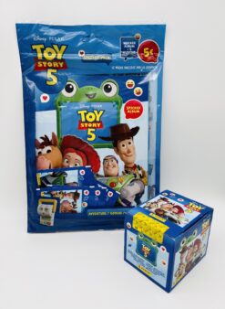 Toy Story 5 Sticker Collection - Starter Pack + Scatola Box 36 bustine di figurine Panini