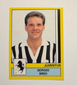 Sergio Brio Juventus- Calciatori Panini 1988 1989