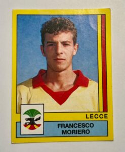 Francesco Moriero Lecce- Calciatori Panini 1988 1989