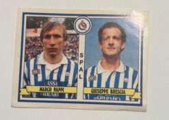 Marco Nappi/ Giuseppe Brescia Spal Figurina Panini 1992 1993 #471