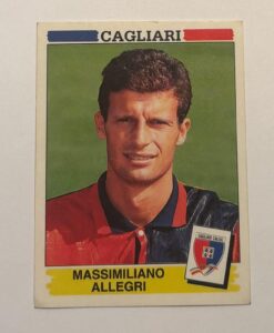 Massimiliano Allegri Cagliari Figurina Panini 1994 1995