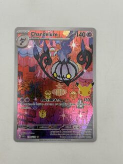 Carta Pokemon Chandelure Illustrazione Rara (IT) | 30th Anniversary 137/128