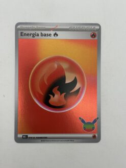 Carta Pokemon Energia Fuoco Holo Futuristica (IT) | 30th Anniversary 193/128