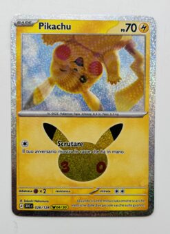 Carta Pokemon Pikachu 04/30 (IT) | 30th Anniversary 026/128 Takashi Nakamura