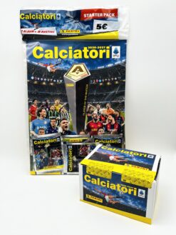Calciatori Panini 2026 2027 Starterpack + Scatola Box 100 bustine di figurine sigillate Edicola