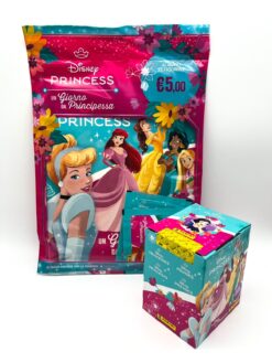 Disney Princess Un giorno da Principessa - Starter Pack + Scatola Box da 36 Bustine di Figurine Panini