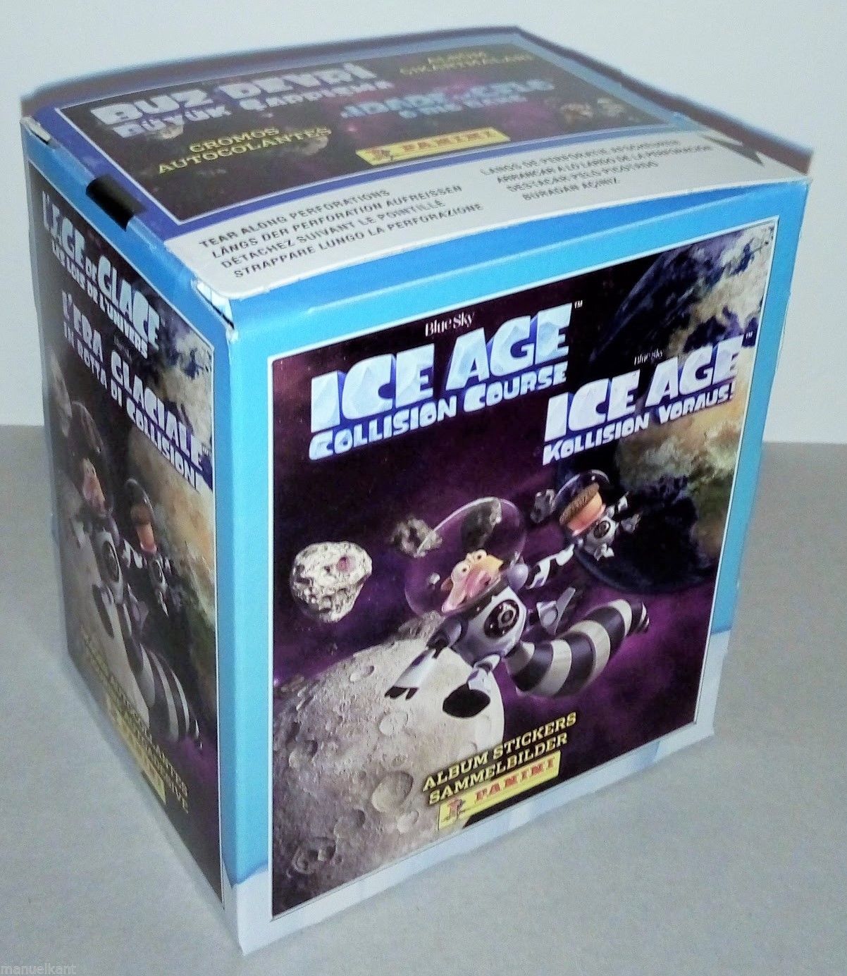 ICE AGE 5 ICE AGE BOX 50 sachets packets tuten DISPLAY stickers panini